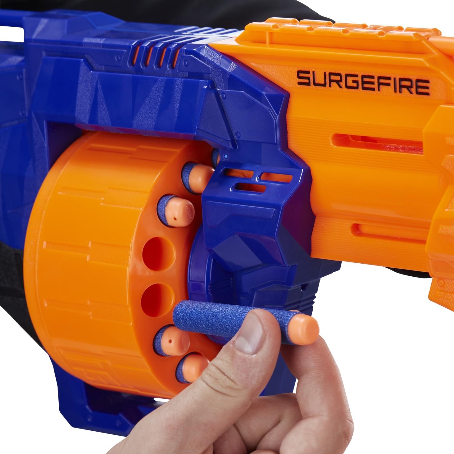 Бластер Nerf Nstrike Elite Surgefire с 15 дротиками  